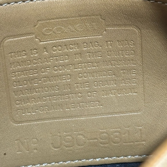 Coach Bleeker 9311 Leather Bag - Picture 8 of 8